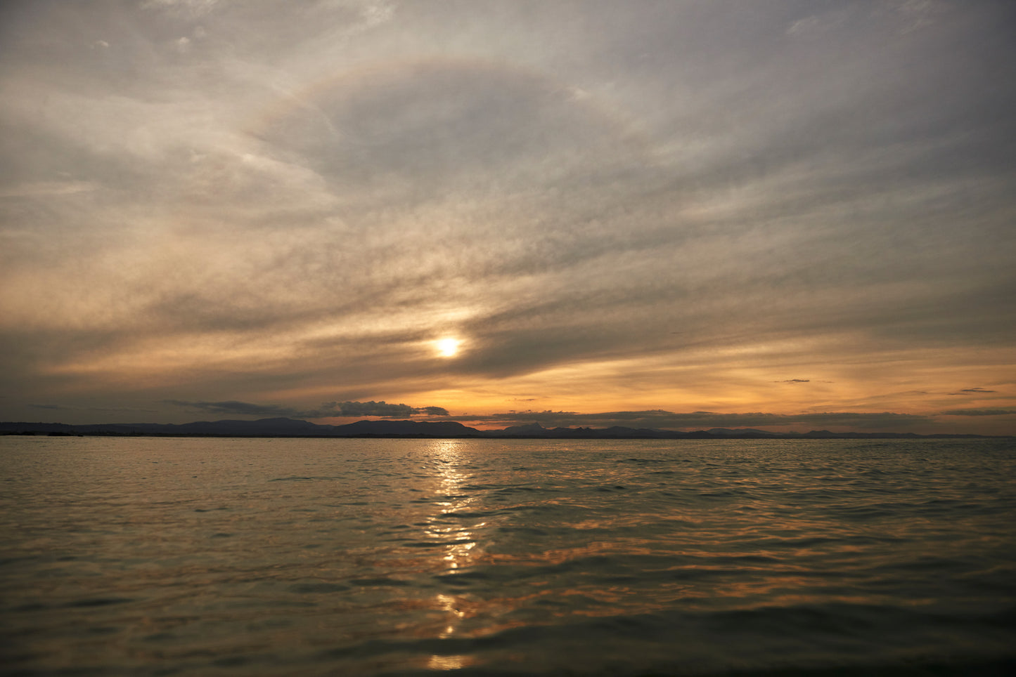 KaneSkennar-Sunset over the water